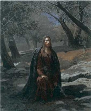 Н. Н. Ге. «В Гефсиманском саду». 1869 г
