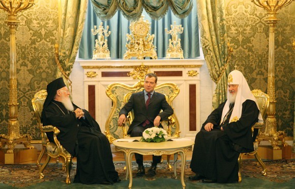 Патриарх Варфоломей в России 