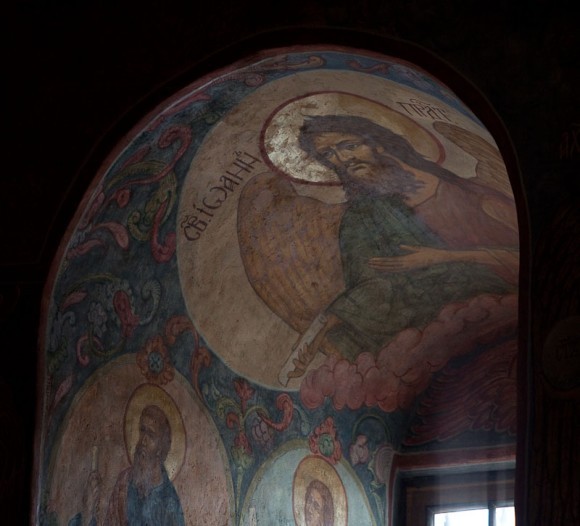 фреска св. Иоанна Предтечи. Фото Юлии Маковейчук