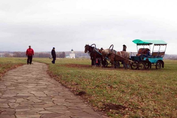 Дорога к Покрова на Нерли (1)