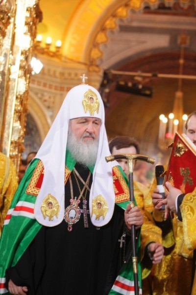 Святейший Патриарх Кирилл. Источник: http://www.sobor2009.ru