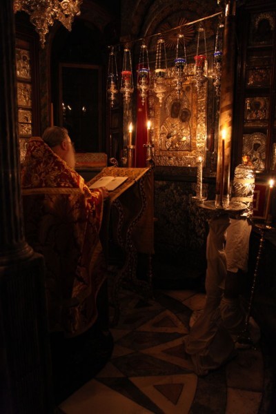 Возвращение игумена Ефрема в Ватопедский монастырь Афона (17)
