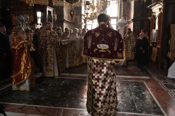 Возвращение игумена Ефрема в Ватопедский монастырь Афона (21)