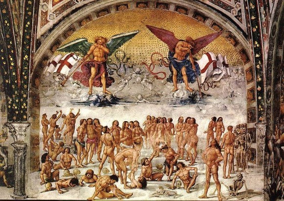 Синьорелли Воскрешение во плоти (1499—1502), Орвьето, Кафедральный собор