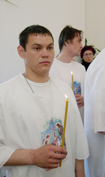 Крещальная литургия. Фото: missia-udm.ru