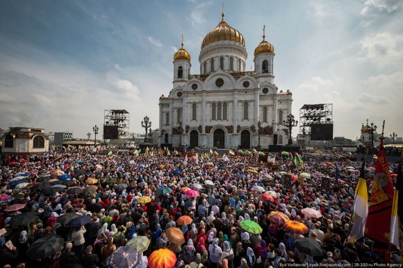 Молебен  в защиту веры 22 апреля 2012 года