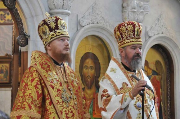 Епископ Обуховский Иона и епископ Макеевский Варнава