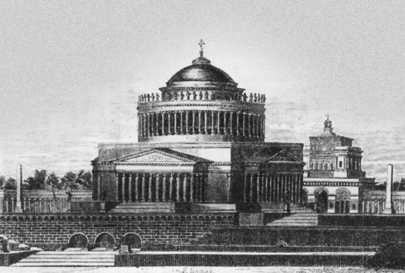 Так по проекту А. Л. Витберга должен был выглядеть Храм Христа Спасителя