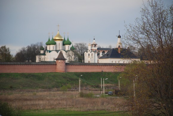 Вид на Спасо-Ефимиев монастырь