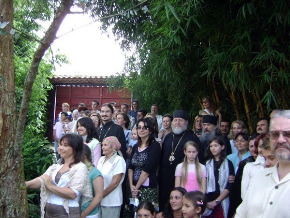 Приезд митрополита Илариона  в октябре 2008 года