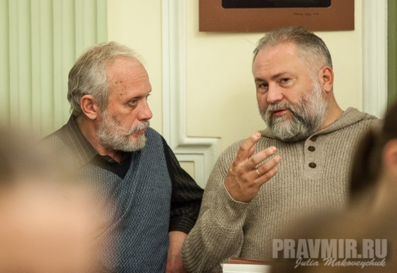 Журналист Виктор Саулкин и издатель Георгий Гупало
