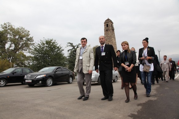 Делегация русских грозненцев приехала на открытие Национального парка им. А.Х. Кадырова
