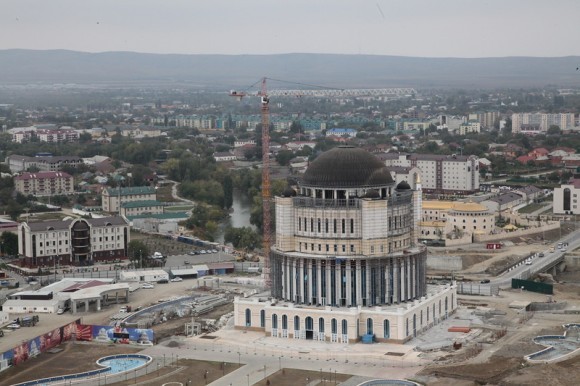 Панорама г. Грозного с Грозный Сити