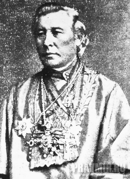 протоиерей Евгений Попов. Настоятель посольской церкви с 1840 по 1875 годы.