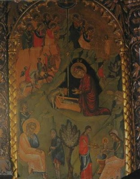 Монастырь Филофей. Икона из иконостаса кафоликона. 16-17 вв.