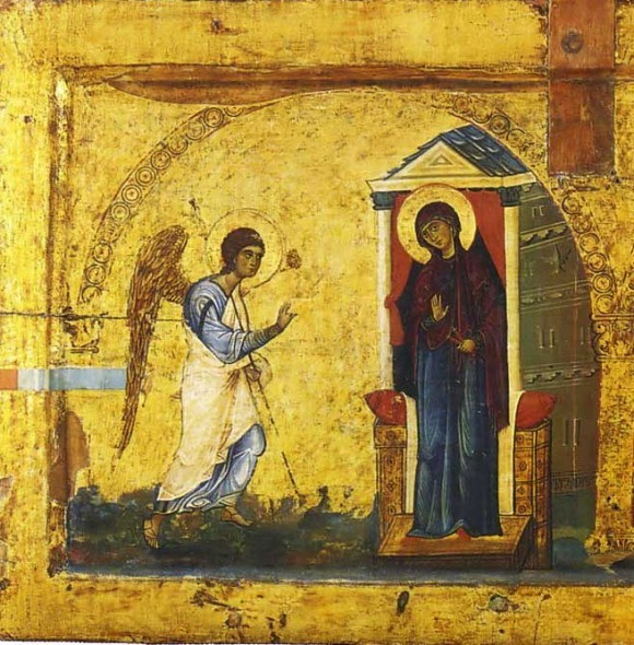 Икона-эпистилий. 2-ая пол. XII в. Монастырь св.Екатерины, Синай. Фрагмент