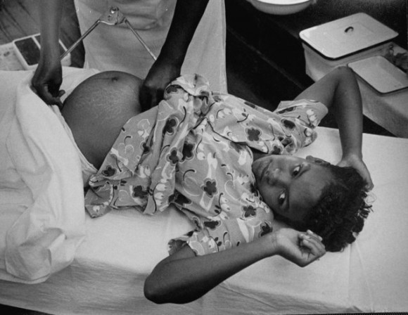 Беременная женщина. Южная Каролина, 1951 год