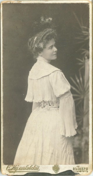 Александра Ивановна Маркелова (Корх), жена Д. М. Маркелова