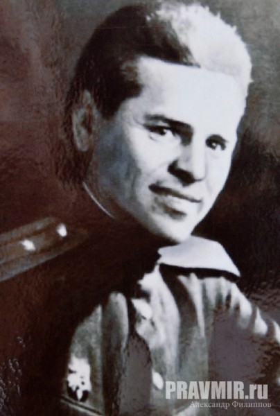 Калабалин после выполнения задания на фронте, декабрь 1943 г.