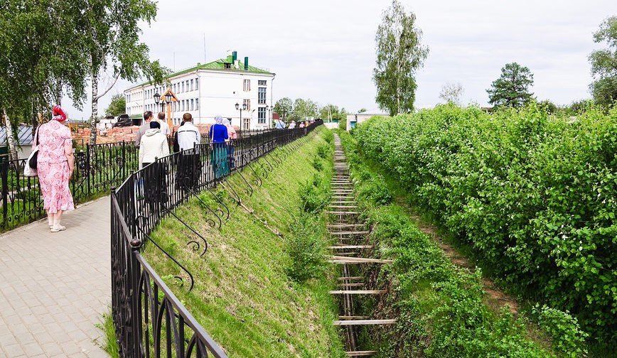 Канавка в дивеево фото