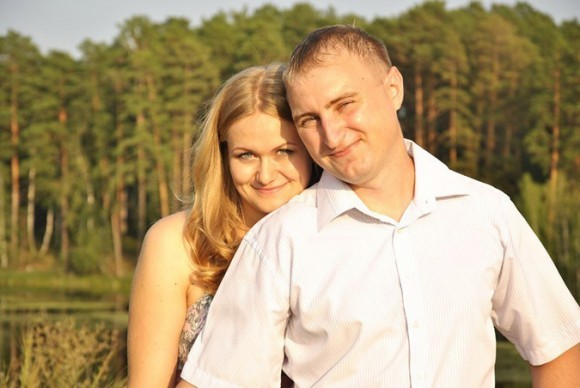 Михаил Малинников с супругой. Фото из социальных сетей