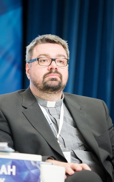 Священник Кирилл Горбунов, глава информационной службы Римско-католической Архиепархии Божией Матери в Москве