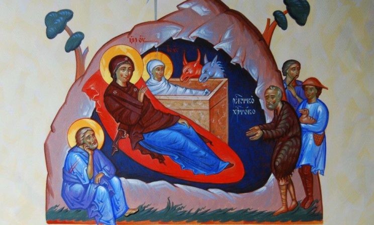 Автор иконы Рождества Христова - Ирина Горбунова-Ломакс