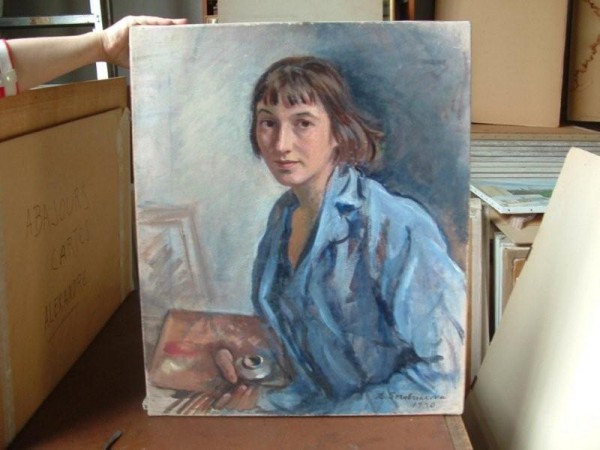 Зинаида Серебрякова. Автопортрет