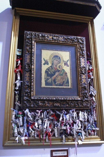 Икона Божией Матери Страстная в храме свв. мучеников в Малаге