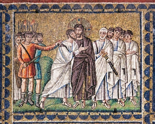 Мозаика церкви Сан Аполлинаре Нуово. 530-е годы. Равенна, Италия