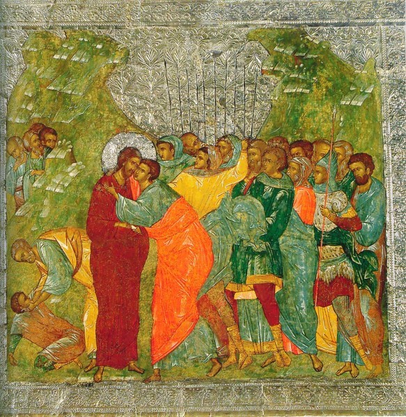Икона из празднич. чина иконостаса Новгородского Софийского собора. 1509 г. Новгородский музей-заповедник