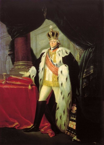 Сальватор Тончи. Портрет императора Павла I