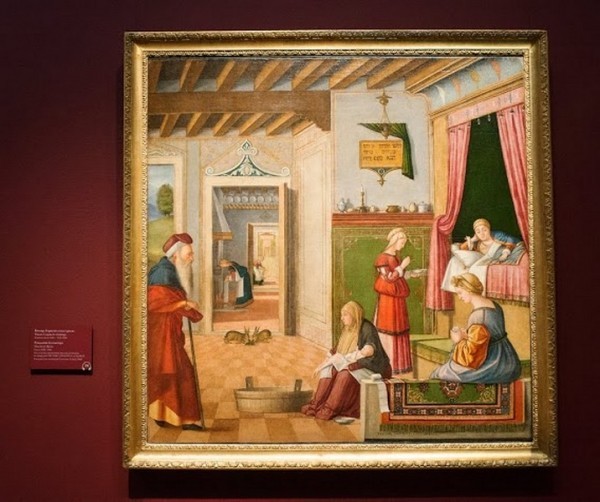 Витторе Карпаччо и мастерская. Рождество Богоматери, около 1502-1504, холст, масло