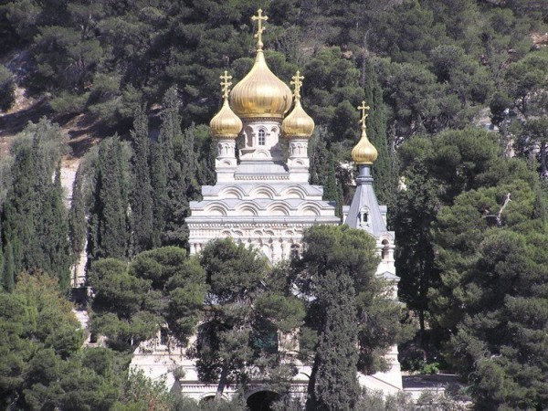 Храм святой Марии Магдалины в Гефсимании