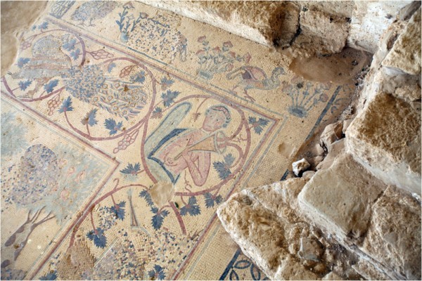 Ум-ар-Расас, фрагмент мозаики храма св. Стефана