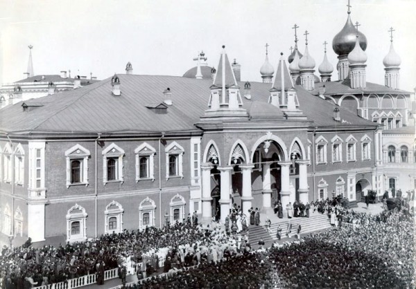 Чудов монастырь во время коронации Николая I