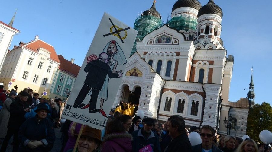 В защиту семьи: эстонцы выступают против закона &#171;о сожительстве&#187;