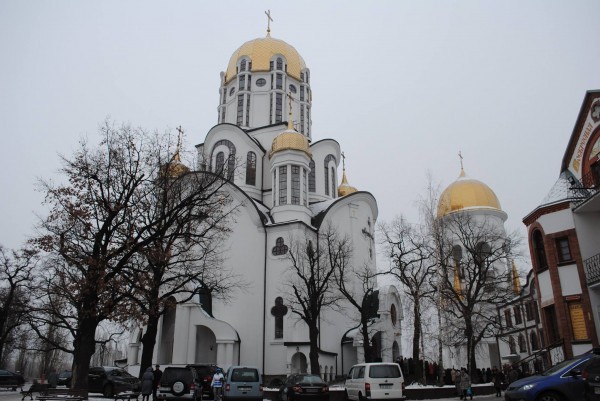 Ольгинский храм в Киеве, настоятелем которого является о.Всеволод Рыбчинский