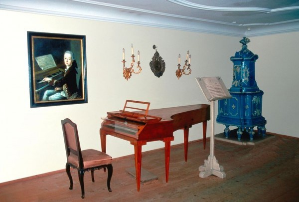 В музее Моцарта