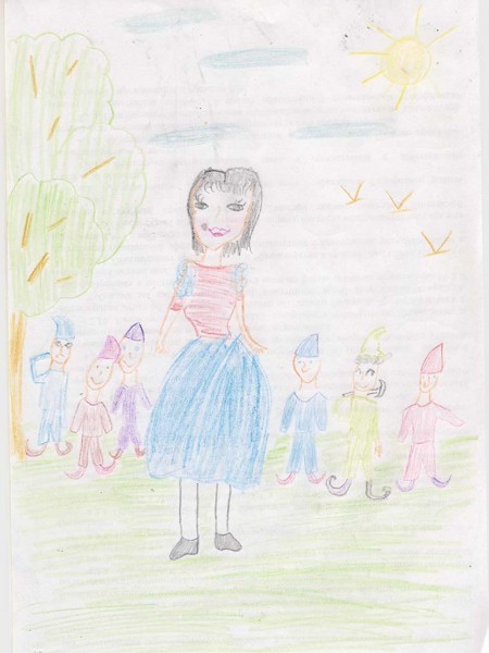 Усачева Анастасия, 8 лет. Белоснежка