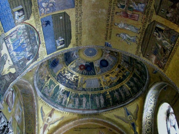 Дни творения. Мозаика Собора Сан-Марко в Венеции. Фото: Википедия