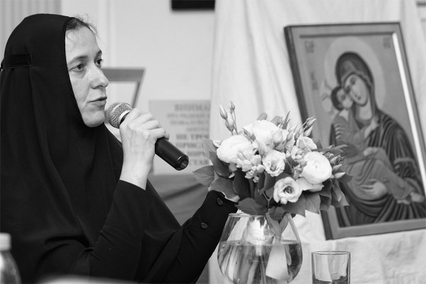 Монахиня Сергия.  Фото Романа Наумова