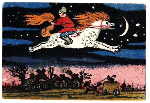 Иллюстрация Юрия Васнецова к Коньку-Горбунку