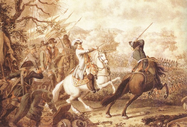 Д. Ходовецкий. Сражение при Кагуле 21 июля (1 августа) 1770 года.