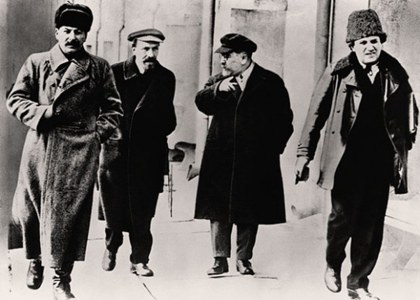 Сталин, Рыков, Каменев, Зиновьев 1924 г