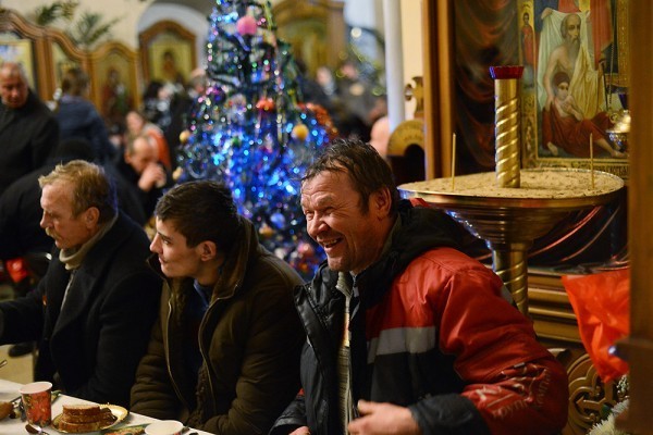 Благотворительная акция «Друзей общины святого Эгидия» в Москве 