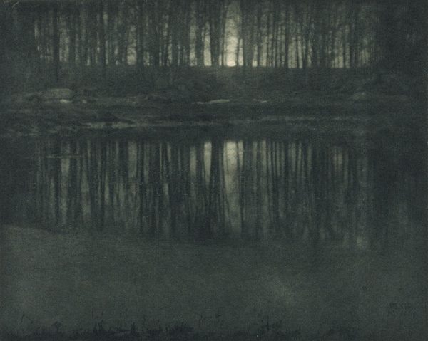Эдвард Стейхен. Озеро в лунном свете. 1904. «На самом деле, любая фотография – это обман от начала до конца», – Эдвард Стейхен. 