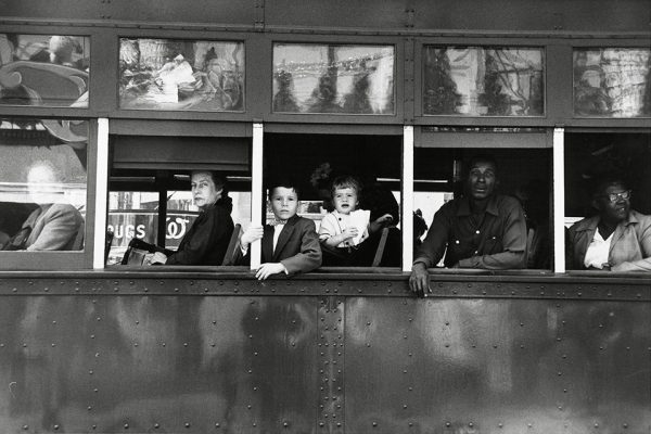 Роберт Франк. Троллейбус в Новом Орлеане. 1955. 