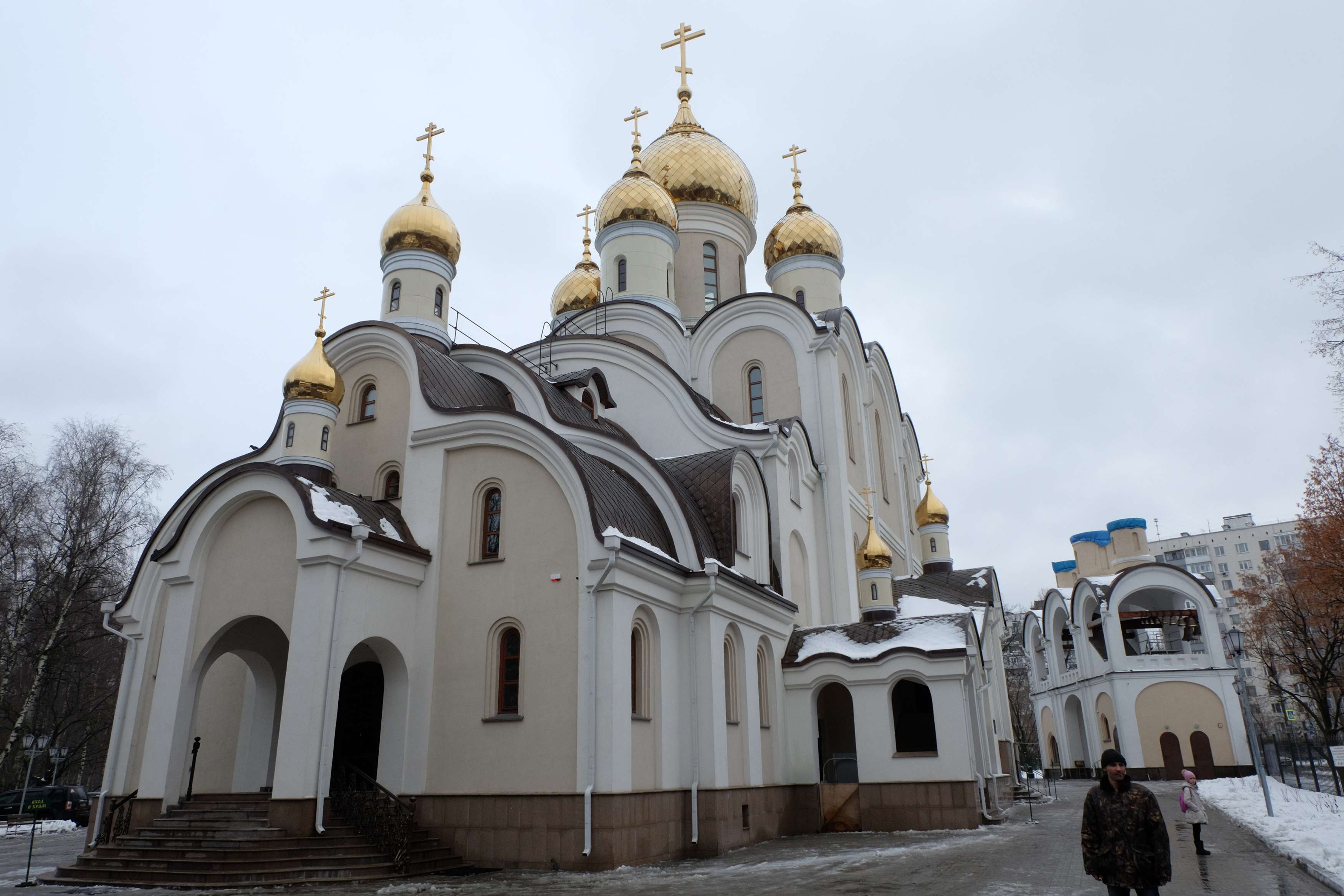 Храм матроны московской в москве фото снаружи