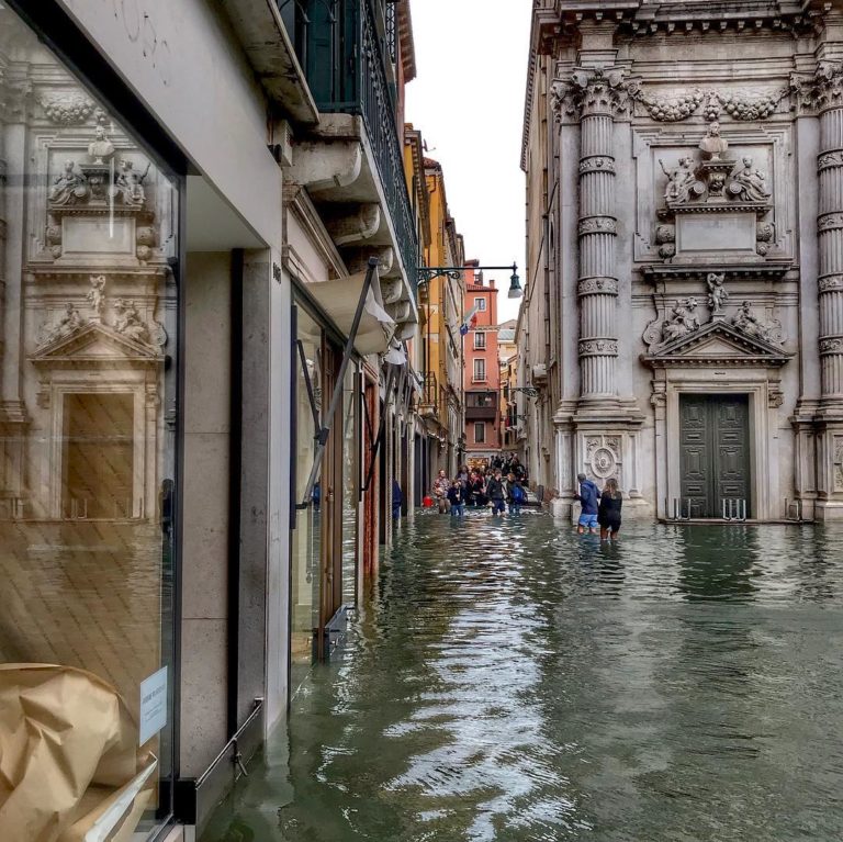 Венеция под водой фото